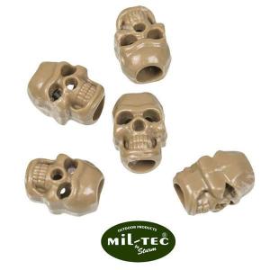 10 SKULL CLIP COYOTE WITHOUT SPRING MIL-TEC (13458215)