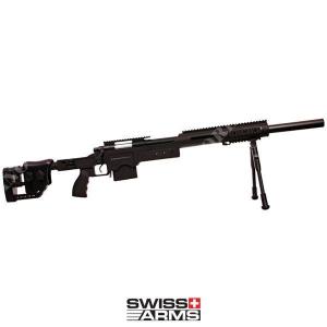 SNIPER SAS-10 BLACK WITH BOLT ACTION SWISS ARMS (280734)
