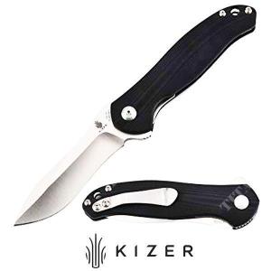 BAD DOG A1 BLACK G10 KIZER KNIFE (V3463A1)