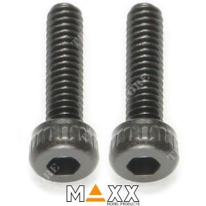 M2x8mm HEX CYLINDRICAL HEAD SCREWS MAXX MODEL RECESSED (M2080HCS)