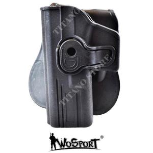 HOLSTER FOR GLOCK BLACK POLYMER LEFT WO SPORT (WO-GB42LB)