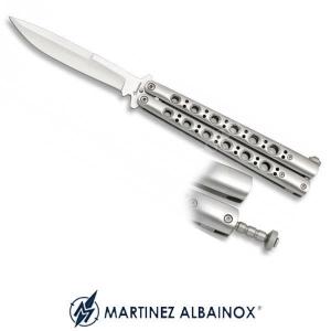 BUTTERFLY KNIFE STAINLESS STEEL 10,8 CM ALBAINOX (02109)