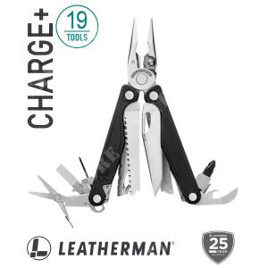 GRIPPER CHARGE PLUS BLACK STAINLESS STEEL MULTIPURPOSE LEATHERMAN (LE832516)