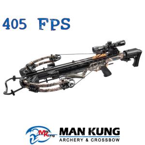 COMPOUND CROSSBOW KRAKEN 405 FPS FOREST CAMO MAN KUNG (MK-XB58FC)