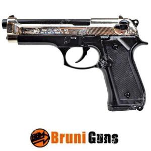 BLANK GUN 92 9MM TWO-TONE BRUNI (BR-1305BN)