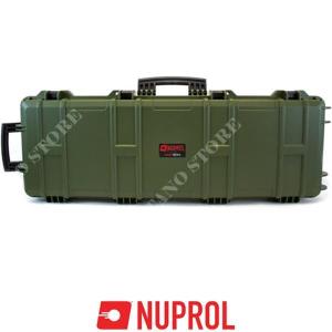 LARGE TACTICAL PVC CASE WITH RUBBER WHEELS GREEN WAVE VERSION NUPROL (NP-NHC-01-GREEN)