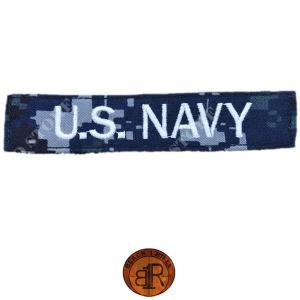 US NAVY NAMETAPE BR1 EMBROIDERED PATCH (PRC564)