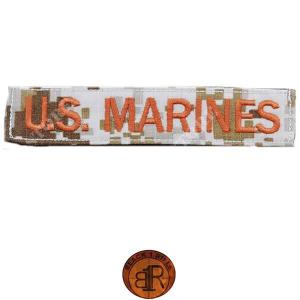 US MARINES NAMETAPE BR1 EMBROIDERED PATCH (PRC566)