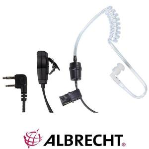 EARPHONE MICROPHONE AE31 CL2 SECURITY ALBRECHT (41999)
