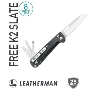 MULTIPURPOSE KNIFE FREE K2 GRAY LEATHERMAN (832658)