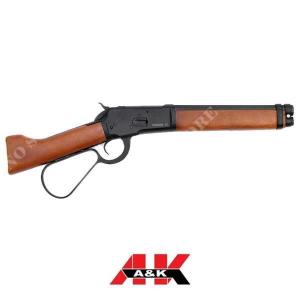 WINCHESTER 1873 6MM GAS NERO REAL WOOD SHORT A&K (T57048)