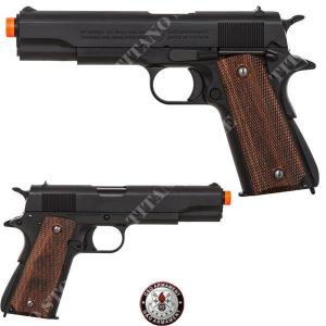 GAS PISTOL GPM1911 BLACK AND BROWN GRIP G&G ARMAMENT (GG-M1911)