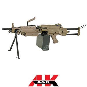 CARABINE DE SUPPORT M249 PARA AEG TAN A&K (T55675)