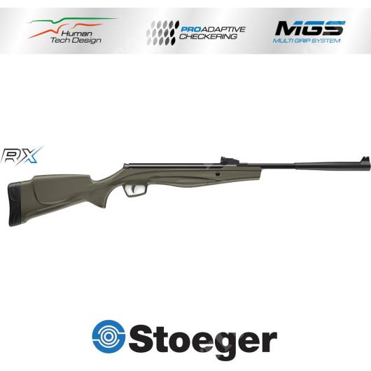 RX5 4.5 AIR RIFLE Cal. GREEN SYNT STOEGER (A0541600)