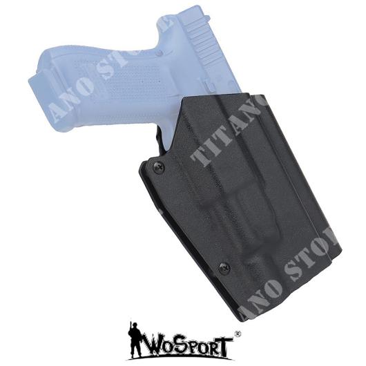 KYDEX QUICK PULL GLOCK HOLSTER WITH TORCH GX300 WO SPORT (WO-GB03)
