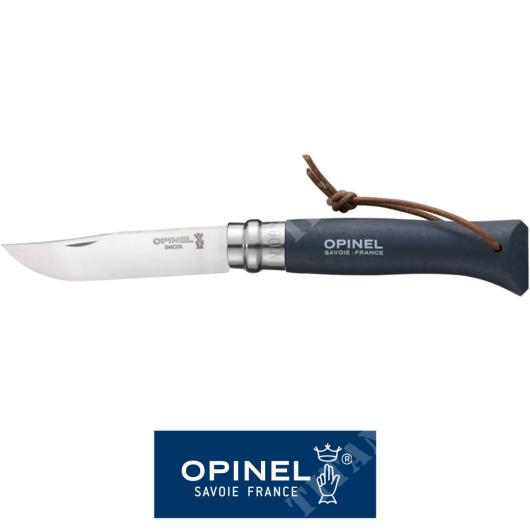 COLTEL. N.08 COLORAMA SLATE STAINLESS STEEL OPINEL (OPN-001706)