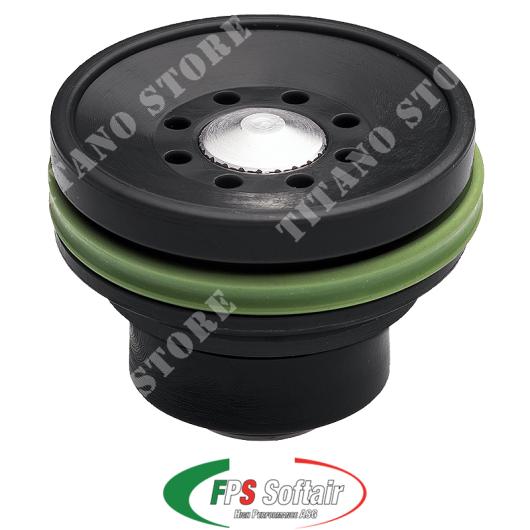 PISTON HEAD IN TECHNOPOLYMER LOADED WITH CARBON FIBER HI-ROF SILENT X-RING IN VITON FPS (XPAVPCF)