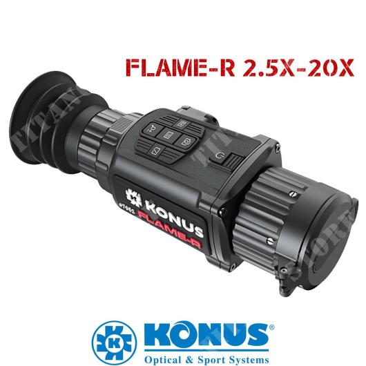 OPTIQUE FLAME-R 2.5X-20X THERMIQUE KONUS (7952)