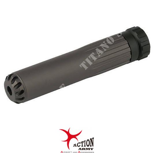 Silenziatore per aap01 tan 14mm sx action army (u01-017-2): Silenziatori /  tracer per Softair