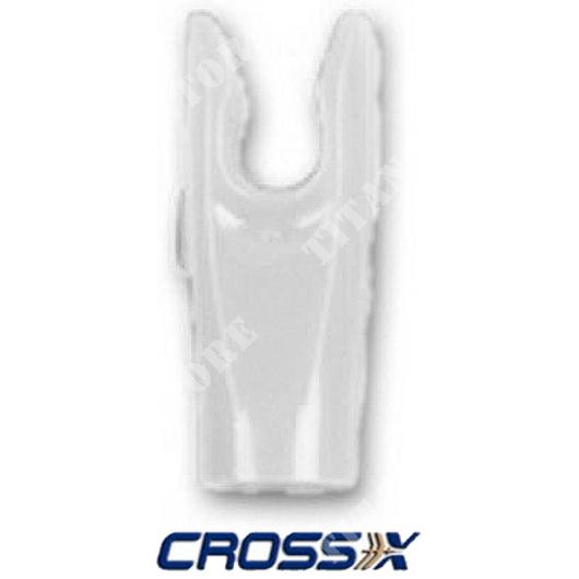 COCCA PIN LARGE SOLID BIANCO CROSS-X (537432-1)