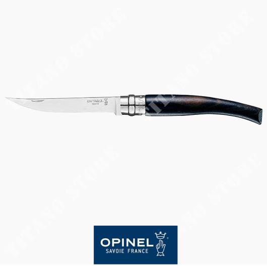 COUTEAU MINCE N.10 MANCHE EBENE OPINEL (OPN-SL10-EBN)