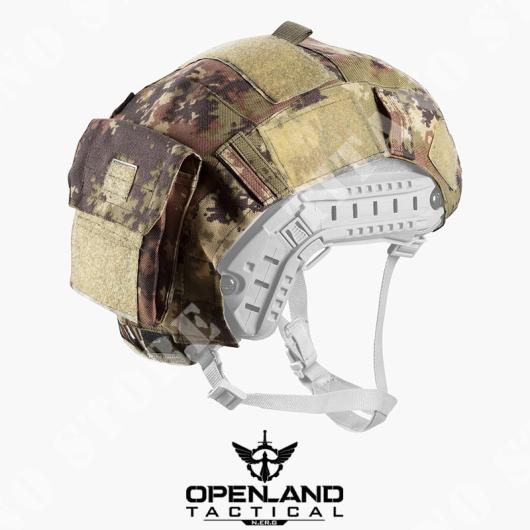 VEGETABLE HELMET COVER WITH WEIGHT POCKET OPENLAND (OPT-15027 04)