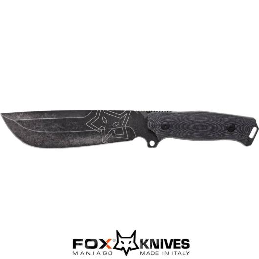NATIVE FIXED BLADE KNIFE M/BLACK MICARTA FOX (FX-611)