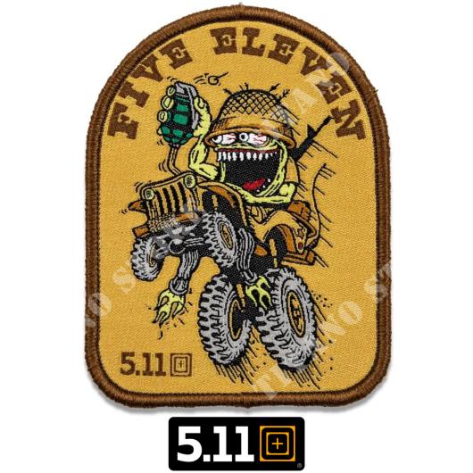 PATCH WILD WILLY GRENADE 5.11 (92180-055)