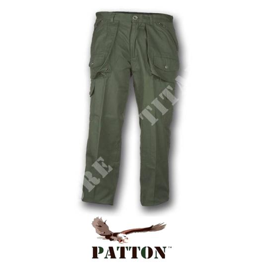 GREEN PANTS WITH PATTON POCKETS (247)