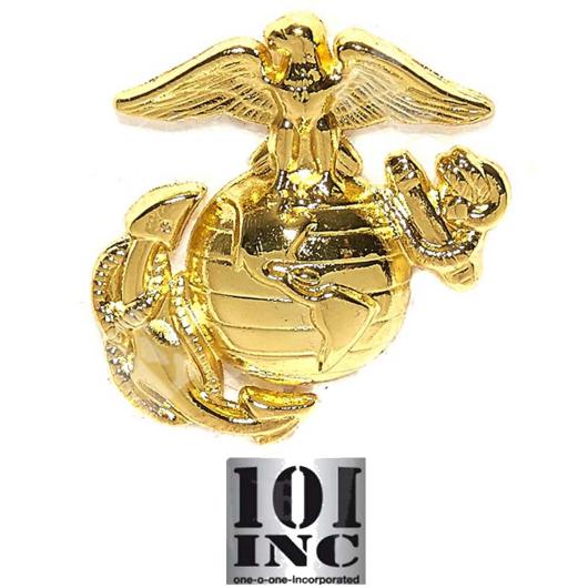 SPILLA IN METALLO USMC GOLD OFFICERS 101 INC (441008-1176)