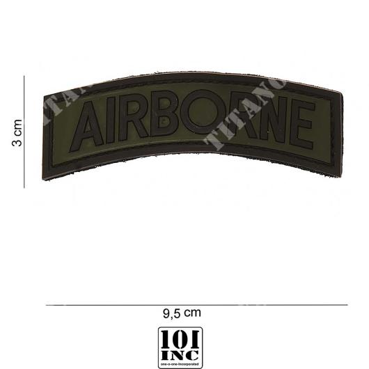 PATCH PVC 3D AIRBORNE 101 INC (444120-3530)