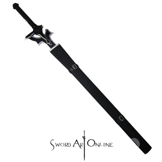 BLACK KIRITO SWORD WITH SCABBARD SWORD ART ONLINE (ZS554)