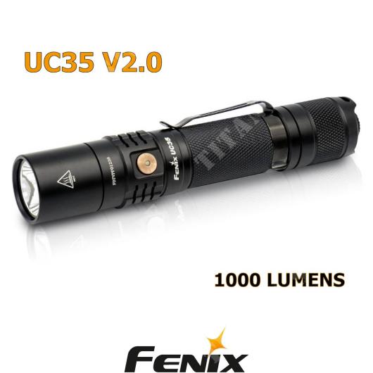 TORCH UC35 V2 RECHARGEABLE 1000 LUMENS FENIX (FNX UC35)