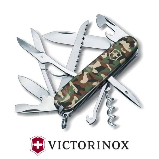 HUNTSMAN CAMO VICTORINOX MULTIPURPOSE KNIFE (V-1.37 13.94)