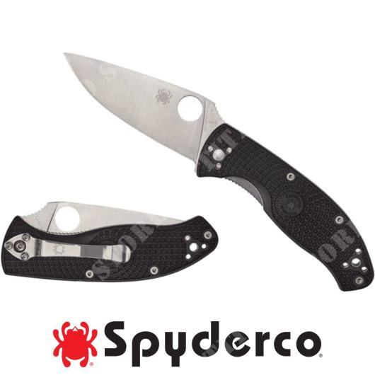 TENACIOUS FRN P KNIFE BLACK SPYDERCO (C122PBK)