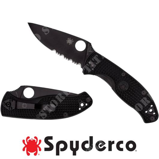 TENACIOUS FRN PS KNIFE BLACK SPYDERCO (C122PSBBK) C200111618