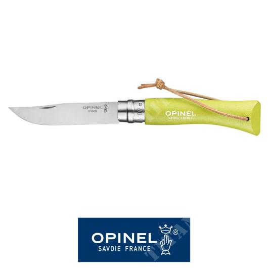 KNIFE N ° 7 COLORAMA ANISE INOX OPINEL (OPN-002207)