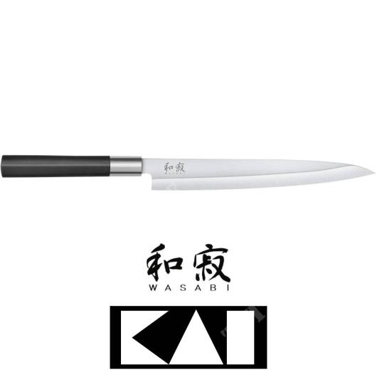 KNIFE YANAGIBA 21CM WASABI BLACK KAI (KAI-6721Y)