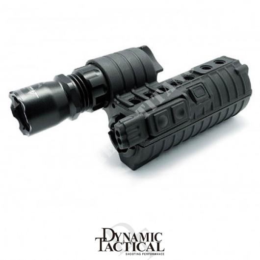 M4 RIFLE HANDLE WITH CREE STYLE 500A DINAMIC TACTICAL LED TORCH (DY-AC39)