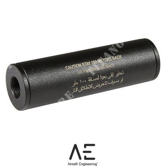 SILENZIATORE COVERT TACTICAL STANDARD 30x100mm STAY 100 METERS BACK AIRSOFT ENGINEERING (AEN-09-019869)