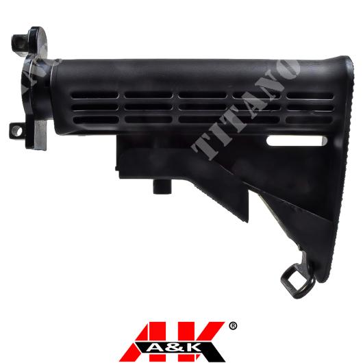 ATTACCO CON CALCIO RETRATTILE PER MP5K KURZ A&K (STOCK-M5)