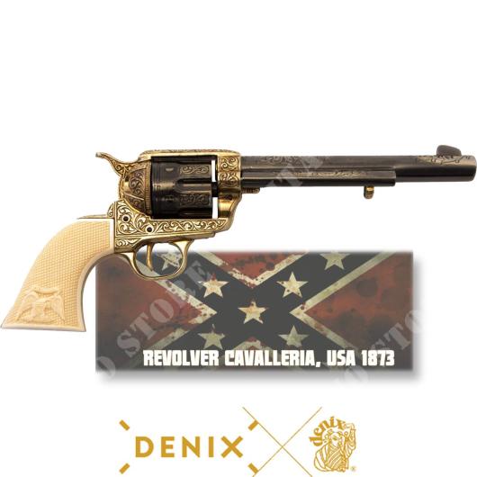 RÉPLIQUE REVOLVER CAVALLERIA USA 1873 DENIX (01281 / L)