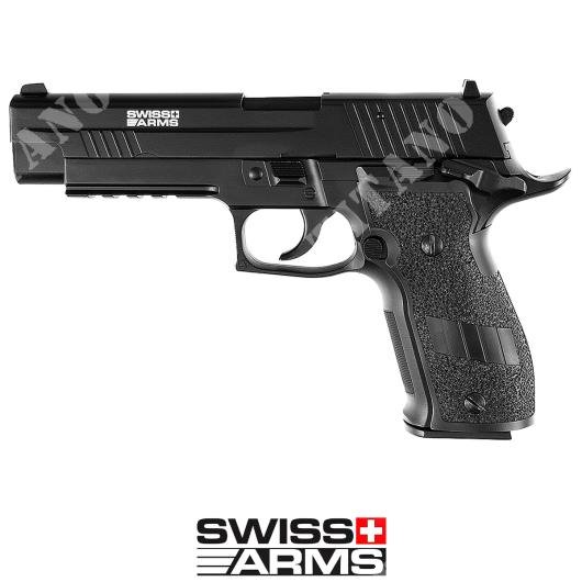 PISTOL SIG P226 SA NAVY XXL BLACK 6mm Co2 SWISS ARMS (SWS-280514)