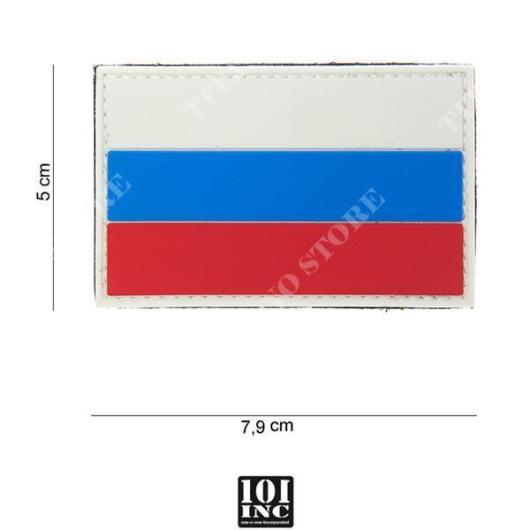 PATCH PVC RUSSIAN FLAG 101 INC (444130-3799)