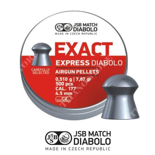 PIOMBINI 4,52 0.510g EXACT EXPRESS DIABOLO JSB (JB-EXP452)