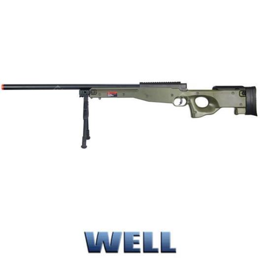 SNIPER L96 RIFLE WITH GREEN BIPOD WELL (MB01BV)