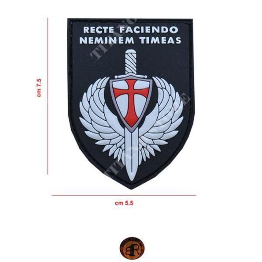 PATCH PVC RECTE FACIENDO NEMINEM TIMEAS BR1 (PPVC215)