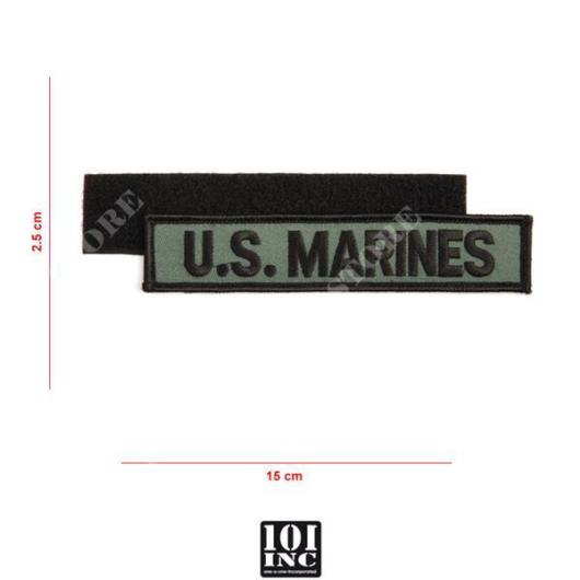 US MARINES 101 INC EMBROIDERED PATCH (442315-3214)