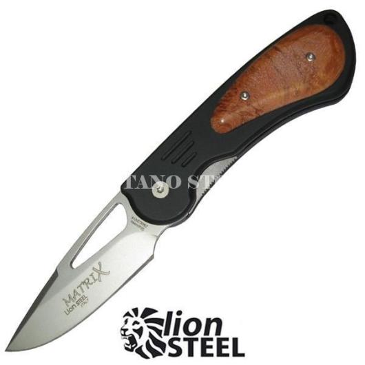 KNIFE MATRIX F/CO BRIAR AMBOINA LION STEEL (LS852RA)