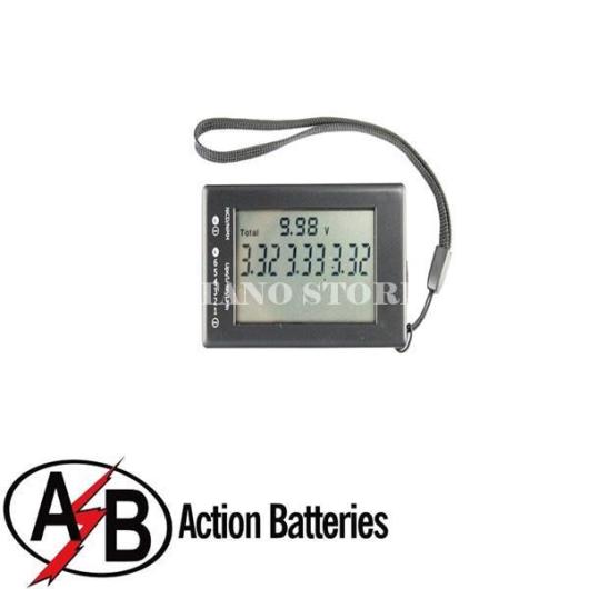 Baterías de acción - Probador LCD de litio / NI-MH (ABLCD)